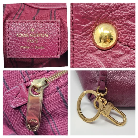 LOUIS VUITTON Artsy MM Monogram Empreinte Leather Shoulder Bag - Picture 7 of 13